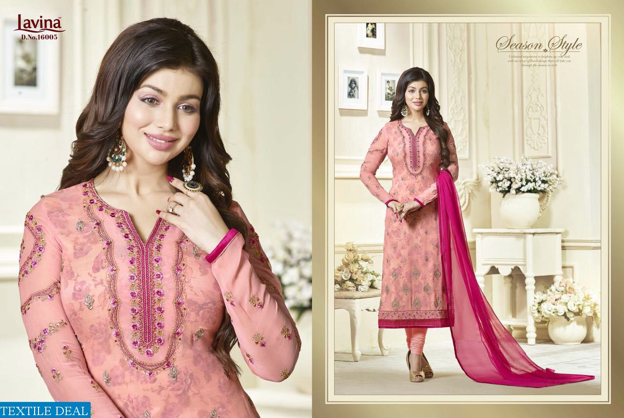lavina vol -16 Wholesale Straight long Salwar suits